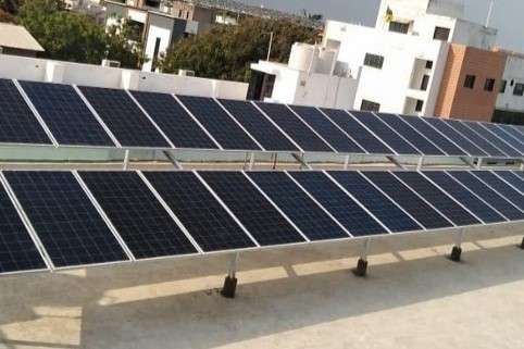 35KW Roof Top project at Ahmedabad